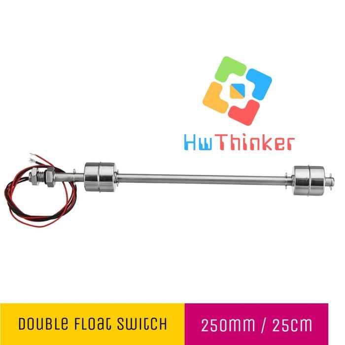Double Float Switch Dual Stainless SUS304 Water Level air Sensor 250mm