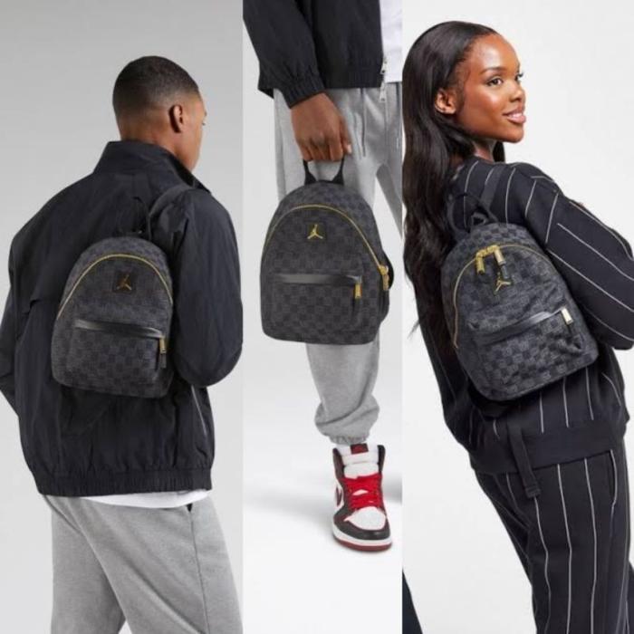 terlaris Jordan Monogram Mini Backpack Bag 7A0761-023 Tas Original 100% ori