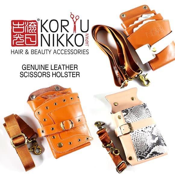 Koryu Nikko - Tas Gunting Kulit Asli - Ka 4,5,6