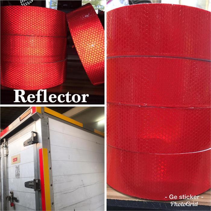 STICKER SCOTCHLITE REFLECTIVE HONEYCOMB / SARANG TAWON / PRISMATIC -RD