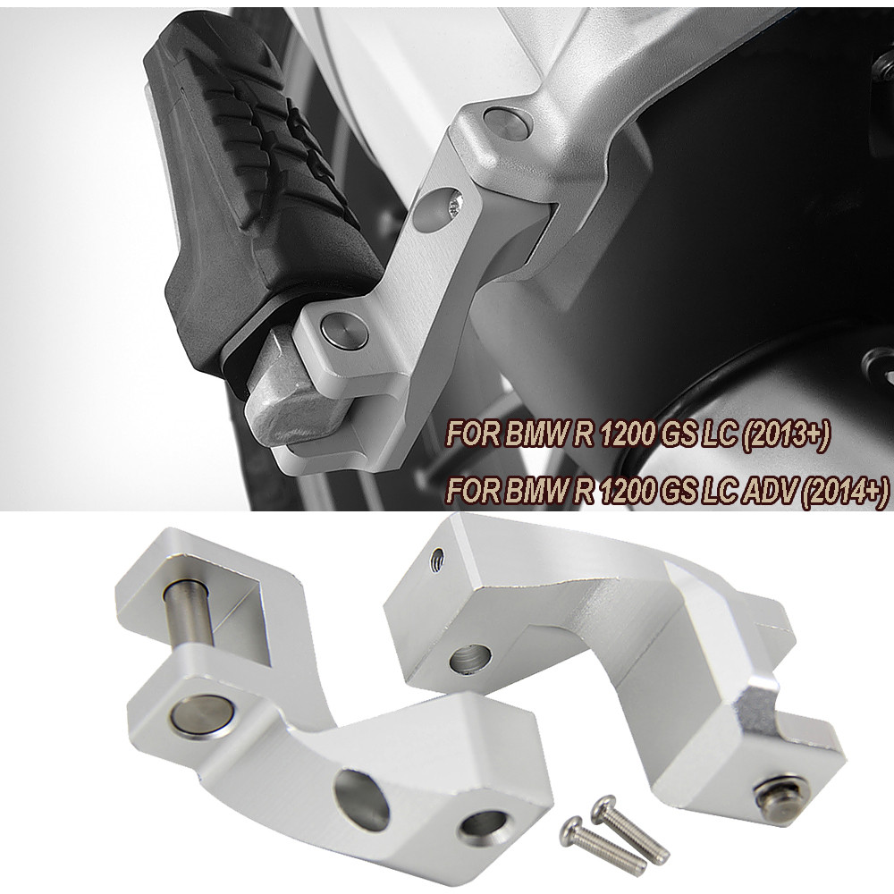 Motorcycle Passenger Footpeg Lowering Kit For Bmw R1200Gs Lc Adventure Adv R1250Gs Lc Adventure Adv