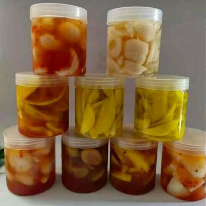 "New" Asinan Buah Toples 600gram Rendah gula Rendah gula