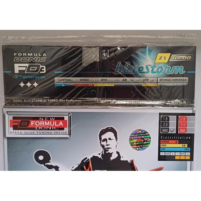 READY Bat Tenis Meja Penholder Donic Dua Sisi Karet