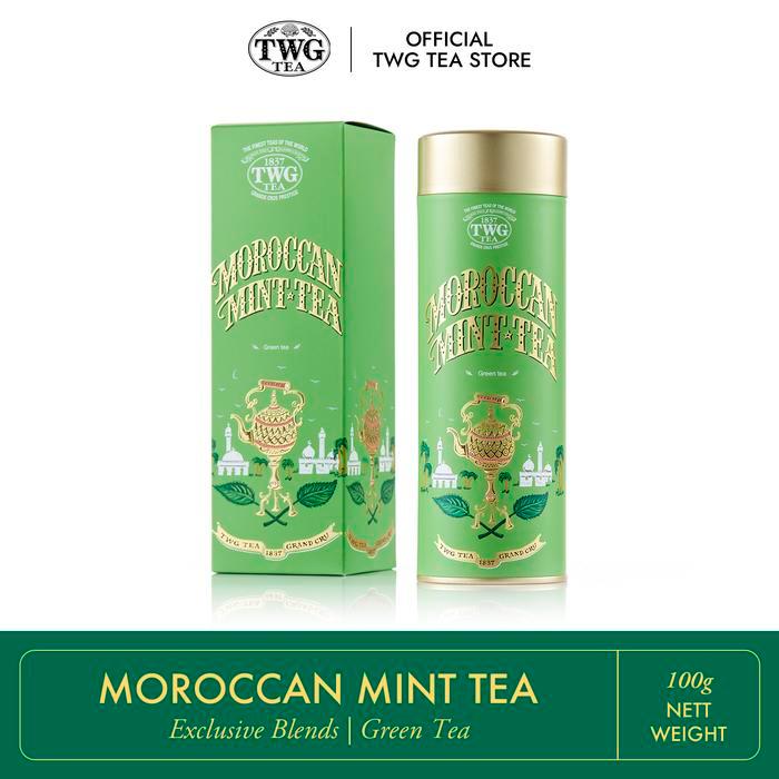 TWG Tea Moroccan Mint Tea, Haute Couture Tea Tin, 100g