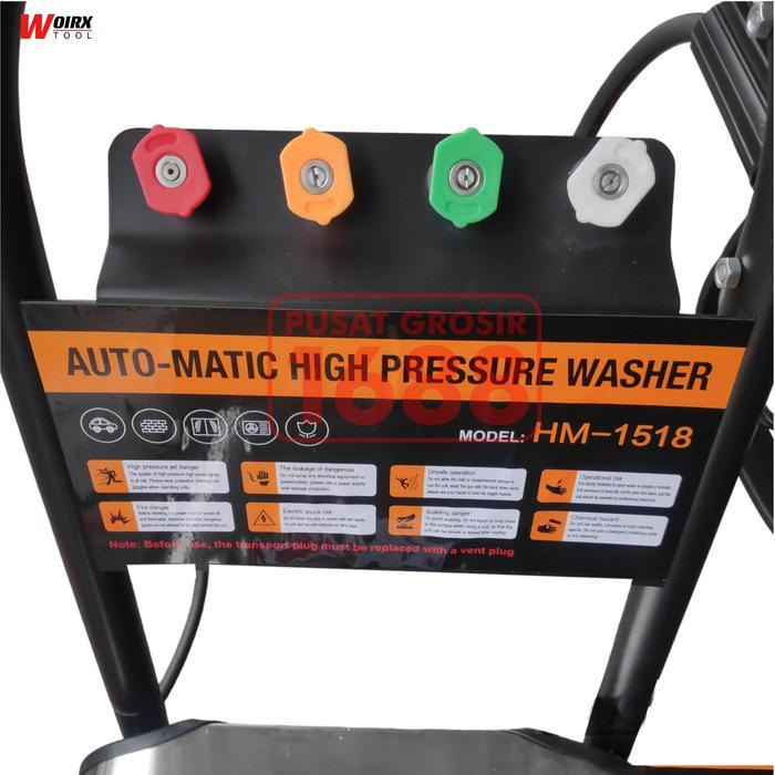 WOIRX JET CLEANER 200 BAR HIGH PRESSURE MESIN SEMPROT CUCI MOTOR MOBIL