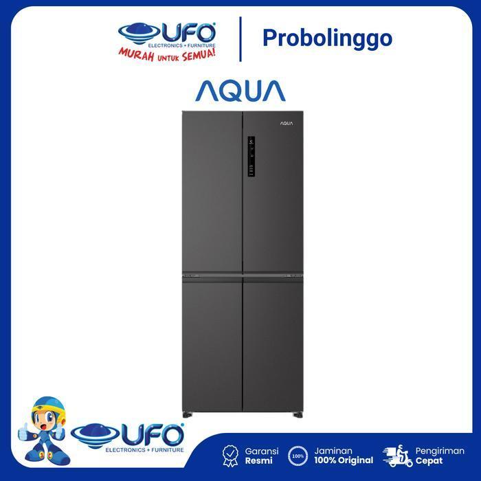 KULKAS AQUA 4 PINTU TWIN INVENTER