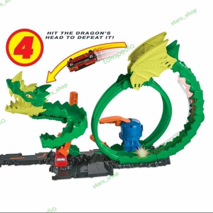 HOT WHEELS CITY DRAGON DRIVE FIREFIGHT ORIGINAL / TRACK HOTWHEELS