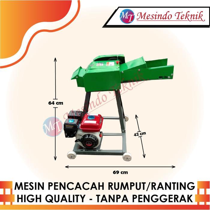 MESIN PENCACAH RUMPUT/RANTING HIGH QUALITY - TANPA PENGGERAK