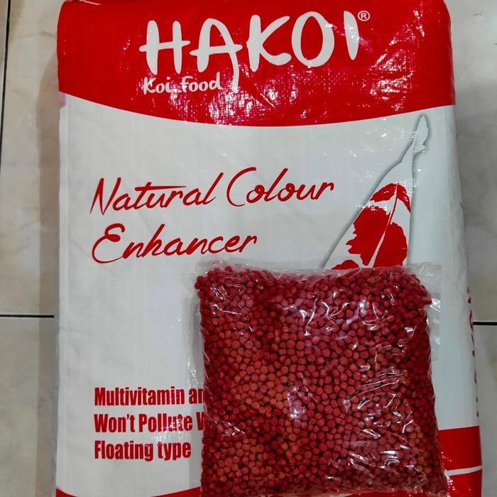 Koi Food HAKOI REPACK 1kg (ukuran 5mm) / makanan/pakan ikan koi