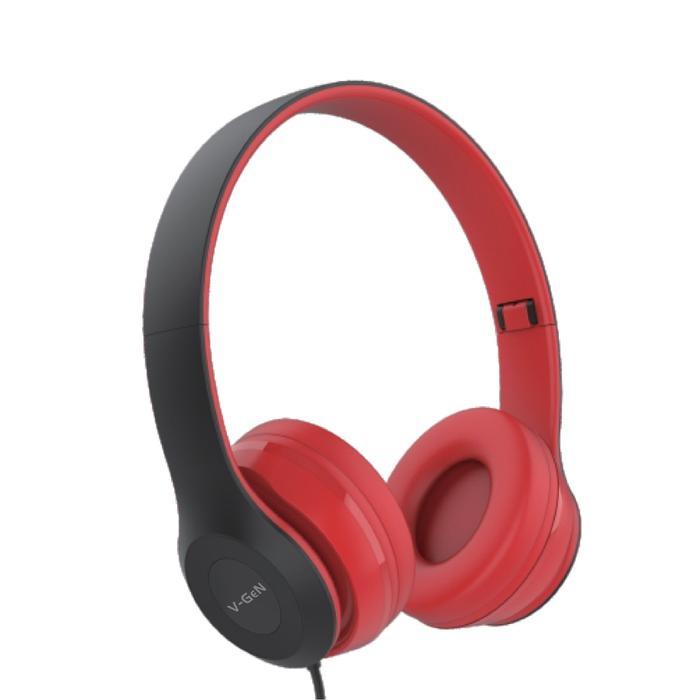 Bose - Headset V-GeN VHD1-07 Wired Extra Bass Headphone Foldable Frame VGEN