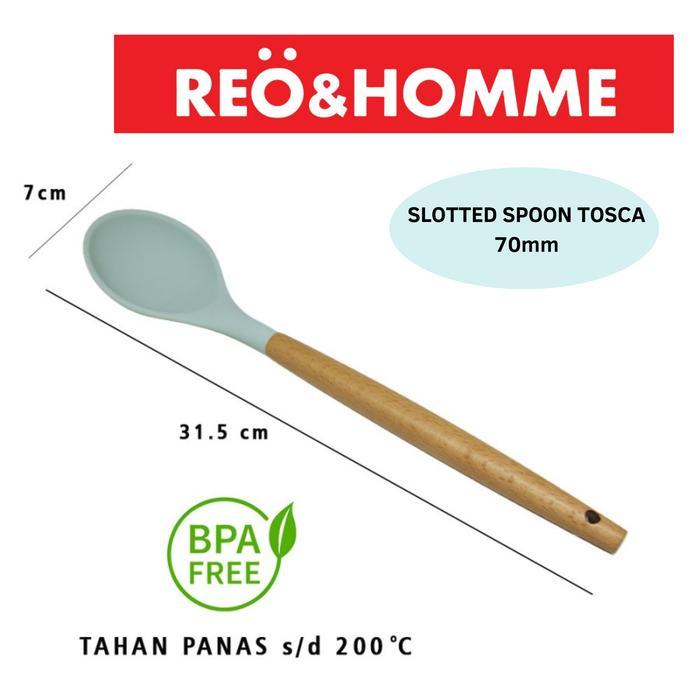 Reo&Homme Alat Masak Silicone Solid Spoon Tosca OR203E