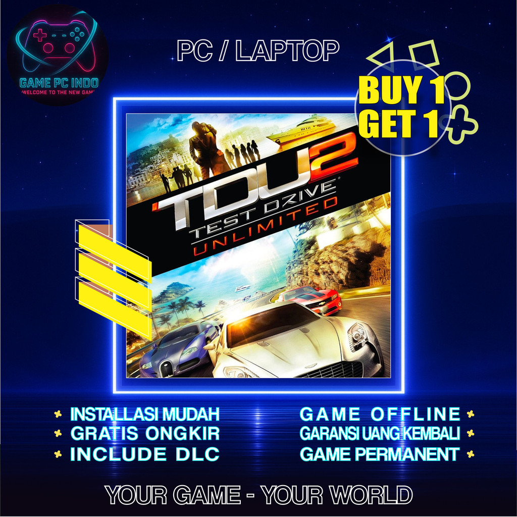 Test Drive Unlimited 2 Complete / Game Racing Test Drive