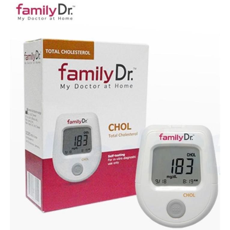 Familydr Test Cholesterol / Alat Kolesterol / Stip Kolesterol