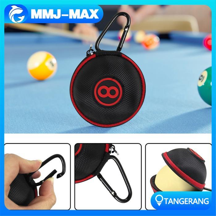 Tas Penyimpanan Bola Putih Billiard/Tas Bola Biliar 8-Ball/Tas Bola Isyarat Snooker