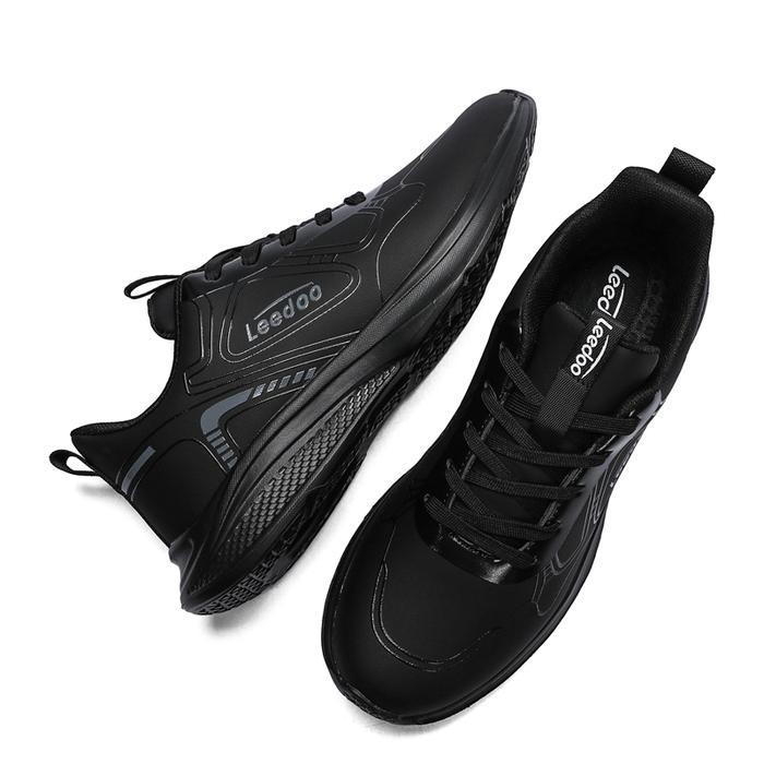 Eiger - Sepatu Outdoor Ringan Pria Sepatu Jogging Sneakers Olahraga Casual Pria Black Sport Shoes