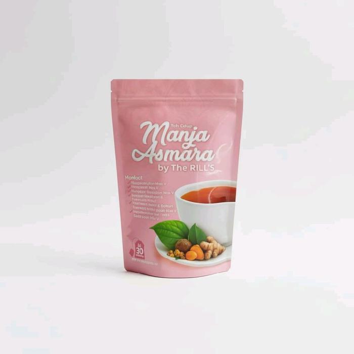 Manja Asmara By The Rill'S Isi 30 Bag Teh Botanical Tea Herbal Tong Tji Terlaris