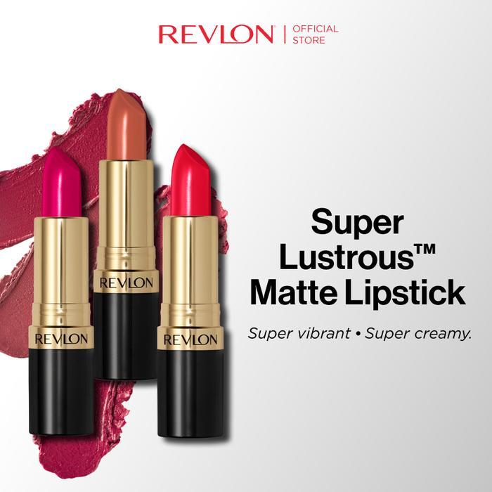 Revlon Superlustrous Matte Lipstik Make up (matte & tahan lama)