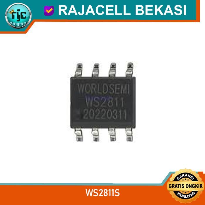 Ic Ws2811S Sop-8 Smd 3-Channel Rgb Led Driver With Signal Reshaping Original Co