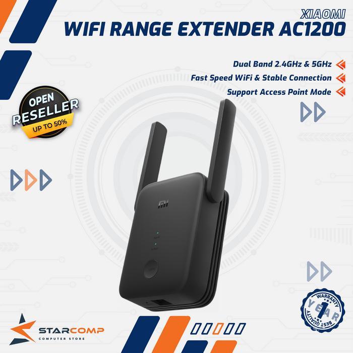 Xiaomi Wifi Range Extender Ac1200 Fast & Stable Dual Band Wifi Extender 2.4Ghz & 5Ghz
