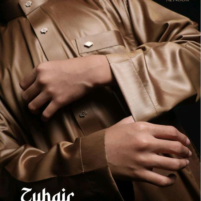 Gamis Al Noor Jubah Remaja Polos Poliester Zuhair