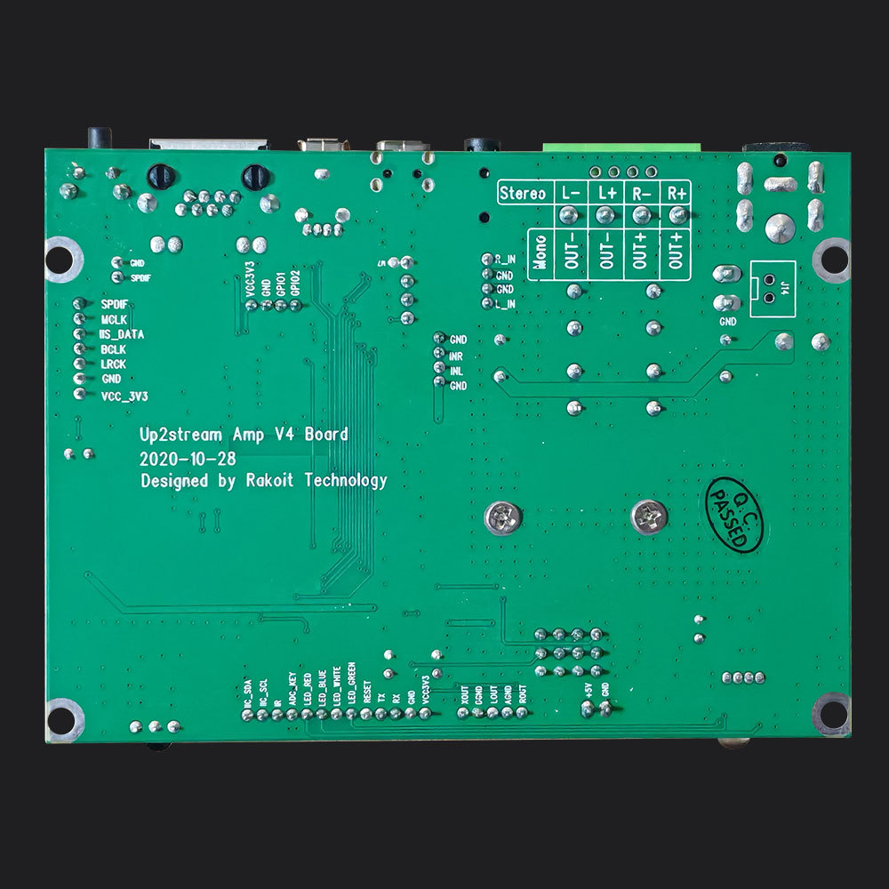 EMiUZEK AMP D60: Multiroom Wireless Stereo Streaming Amplifier Board