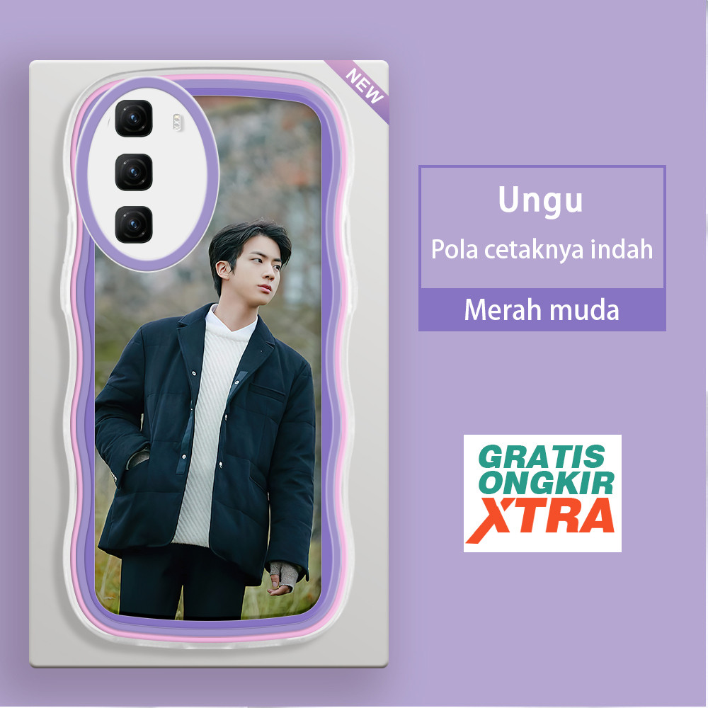 Casing HP Infinix Hot 20s 30i 30 40 40i 50 Pro Plus 50i smart 9  Pola Kim Seok-jin BTS Jin  warna-wa