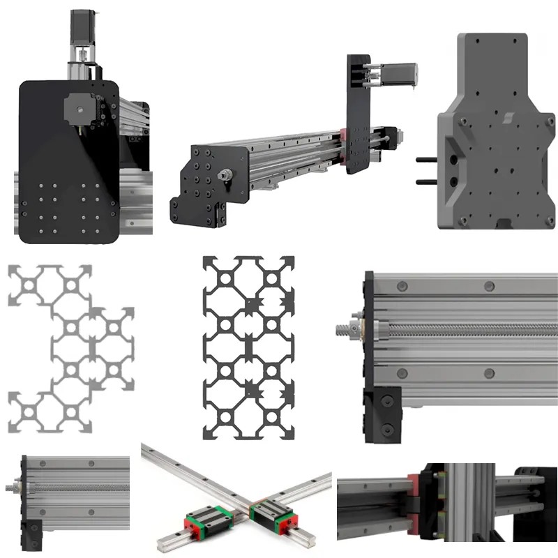 25%OFF Bulk-Man 3D QueenBee PRO CNC Mechanical Kit Linear Rail Upgraded with Tingle Tension System