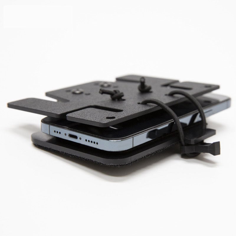 Folded Mobile Phone Navigation Board Universal Chest Tactical Vest Phone Holder Carrier Compatible