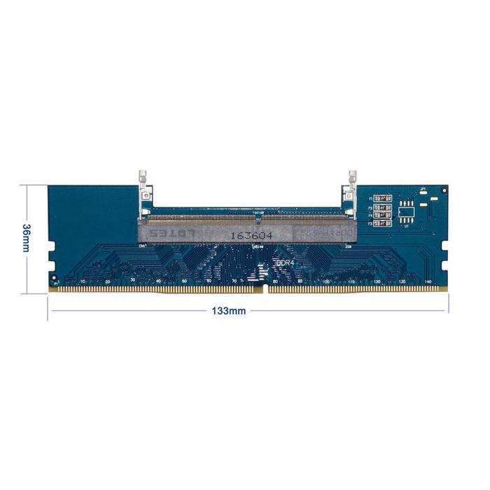 RAM Adapter Converter SODIMM DDR4 LAPTOP To DIMM DDR4 PC DESKTOP