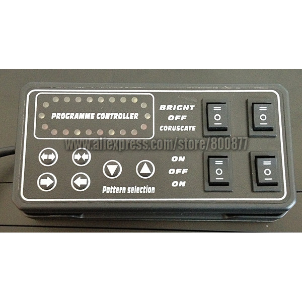 Coxswain Car LED warning lightbar for fire truck police ambulance Car Roof Flash Strobe lights