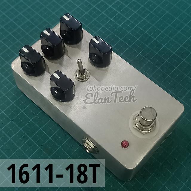 "New" Knob Potensio 1611 Hitam mini 1510 versi kecil DIY Efek Pedal Elantech