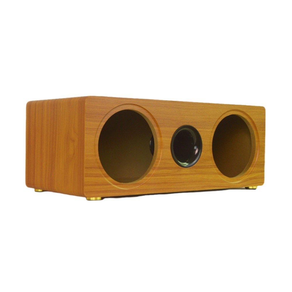 DIY Speaker Modification,4-inch Dual Speaker Integrated Speaker Box Body,Speaker Empty Box,Wooden