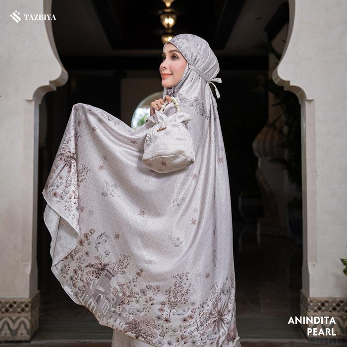 [NEW] TAZBIYA - ANINDITA SERIES MUKENA PREMIUM DEWASA 2IN SET SAJADAH MUKENA SAJADAH SESERAHAN