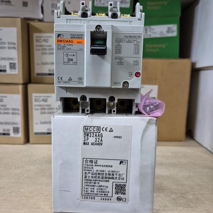 Mccb Fuji 3P 32A Bw32Aag Original