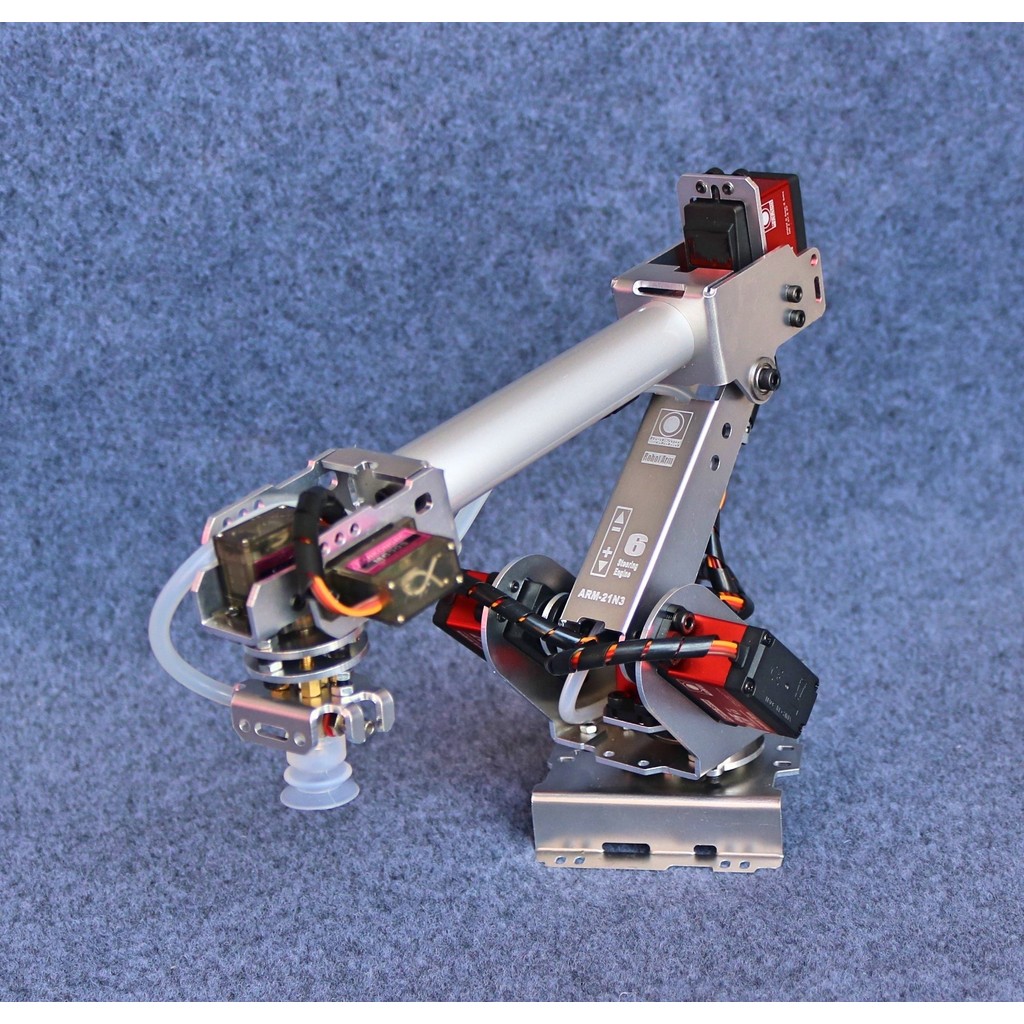 6 Axis Robot Arm With 6pcs Servos For Arduino Robotic Arm Model Multi-Axis Manipulator Robot Model
