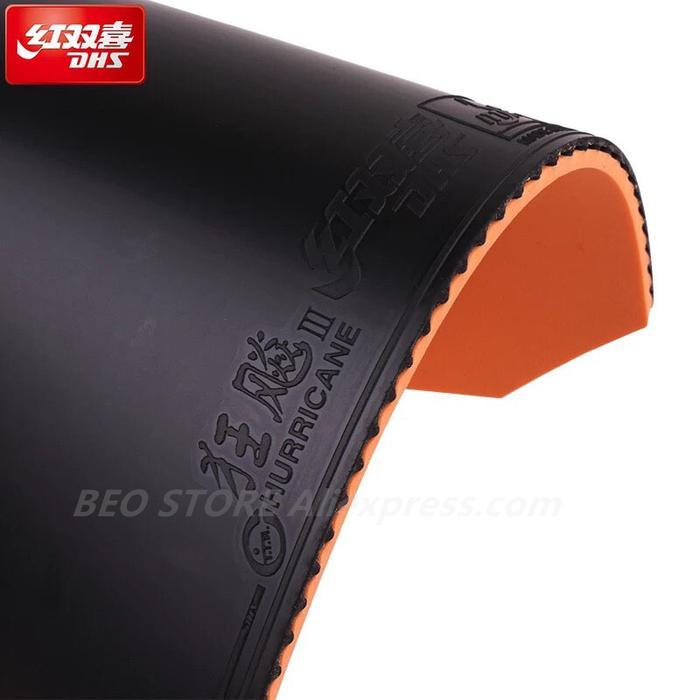 DHS HURRICANE 3 TABLE TENNIS RUBBER LOOP OFFENSIVE DHS H3 ORIGINAL DHS HURRICANE-3 PING PONG SPONGE