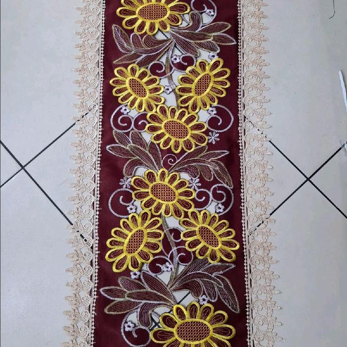 Taplak Meja Tamu/Taplak Meja Renda Krancang