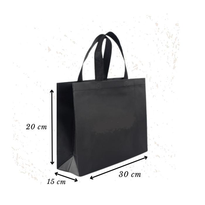 12Pcs Tas Spunbond Sos Box 25X15X15 30X15X20 Spunbun/Tas Kain Brownies Tbk
