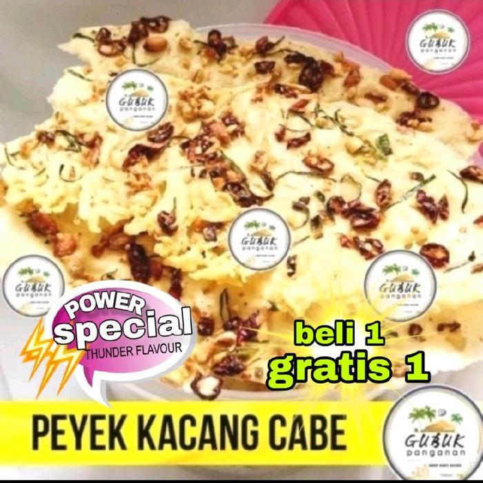 peyek kacang tanah/teri / peyek rebon/peyek kacang ijo / peyek cabe power thunder special
