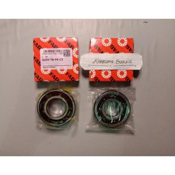 Bearing high speed 63/22 TB P63 + 6205 TB P63 Fag GERMANY Set Kruk As Ninja R RR Original Termurah