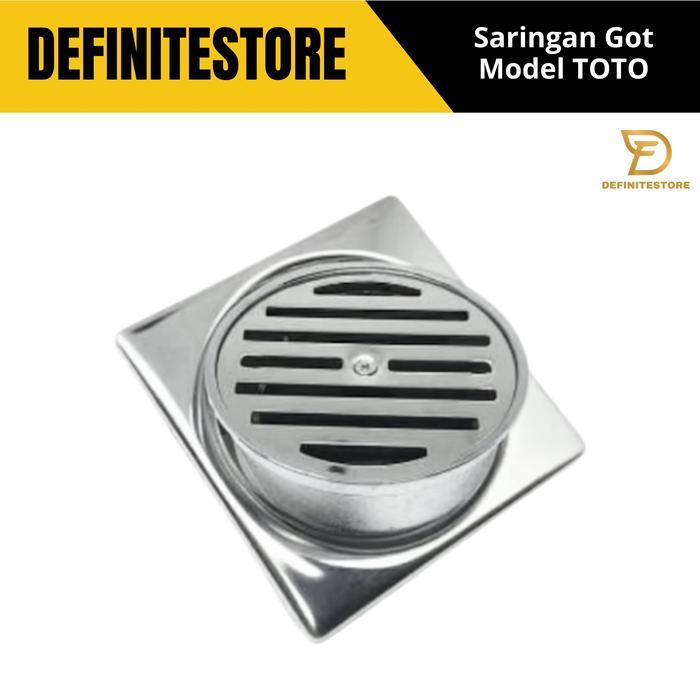 Floor Drain Stainless Kotak Saringan Kamar Mandi Floor Drain Kamar Mandi Saringat Got Kamar Mandi