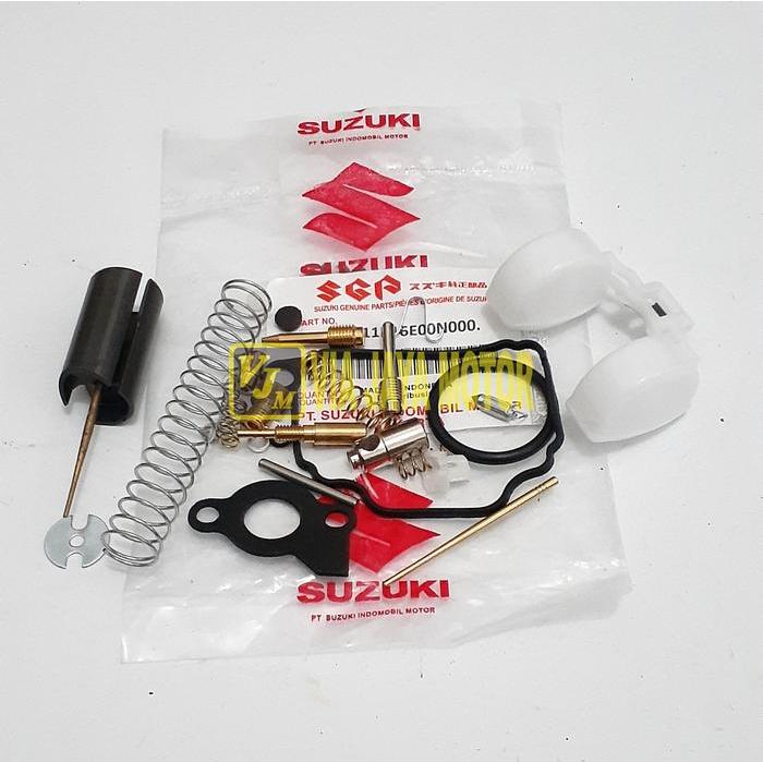 Shogun 125 Pelampung + Skep Gas Per + Repairkit Repair Kit Isi Karbu Karburator Shogun 125 R Sp Fl S