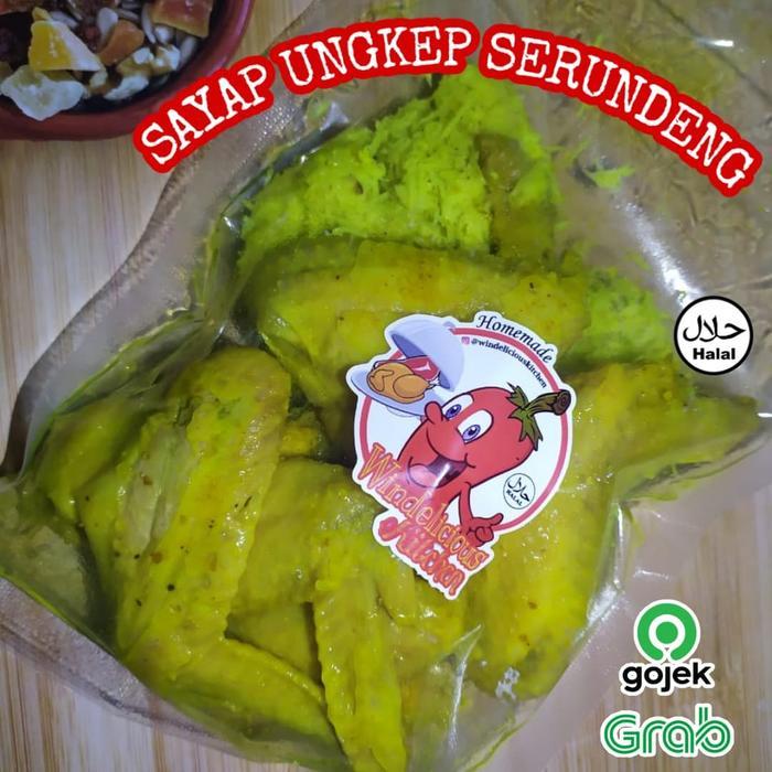 SAYAP AYAM UNGKEP SERUNDENG