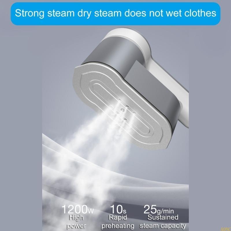 A0NC Travel Garment Iron Efficient Travel Iron Handhelds Fabric Iron Travel Steamer