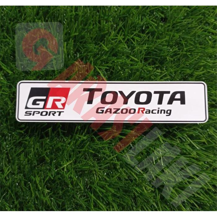 STICKER GR TOYOTA GAZOO RACING