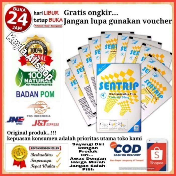 100% ORIGINAL TERLARIS SENTRIP ASLI KOREA PERMEN PRIA HERBAL ORIGINAL