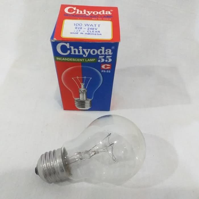 Chiyoda Lampu Pijar 100 Watt E27 220v