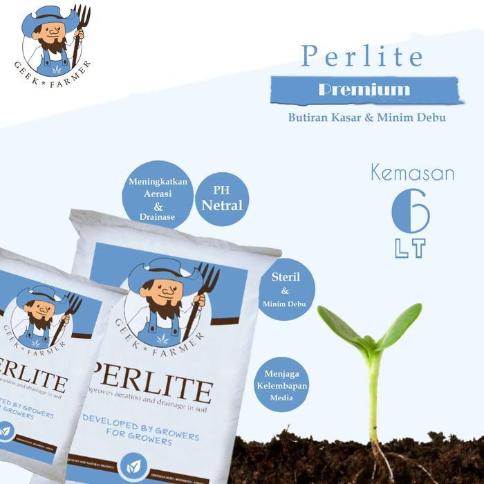 Geek Farmer - Media Tanam Perlite Premium