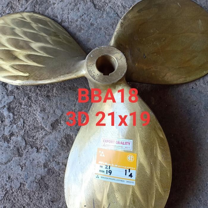 KIPAS KAPAL MIKASA / PROPELLER 3D BL 21X19