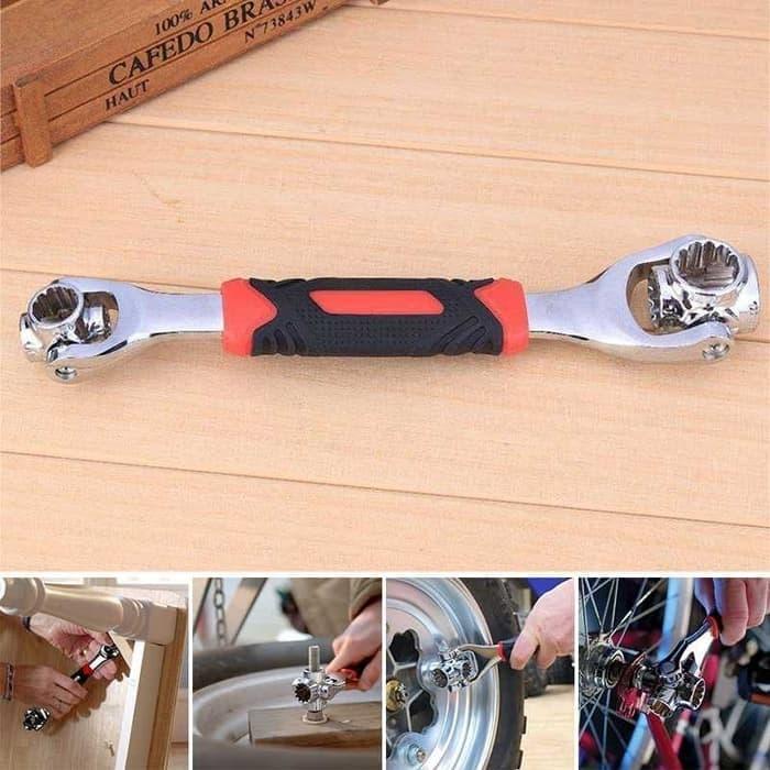 "New" kunci ring pas Tiger wrench universal 48 in 1 wrench 48in1 Ori